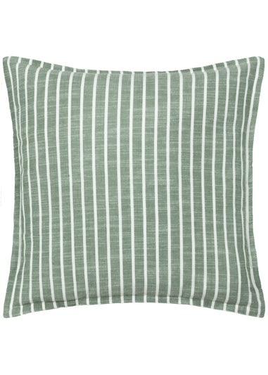 Yard Tala Stripe Reversible Filled Cushion (45 x 45 x 8 cm)
