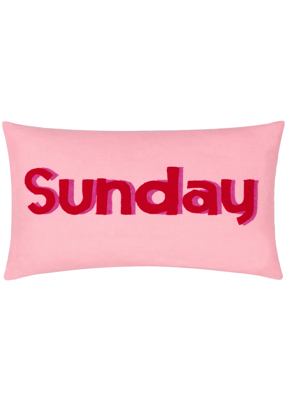 furn. Sunday Embroidered Filled Cushion (30 x 50 x 8 cm)