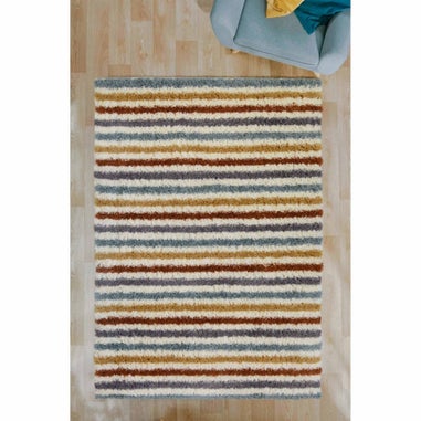 Homemaker Rainbow Stripe Snug Rug