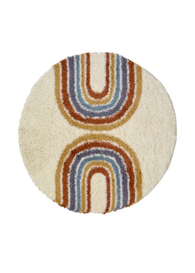 Homemaker Rainbow Circular Snug Rug