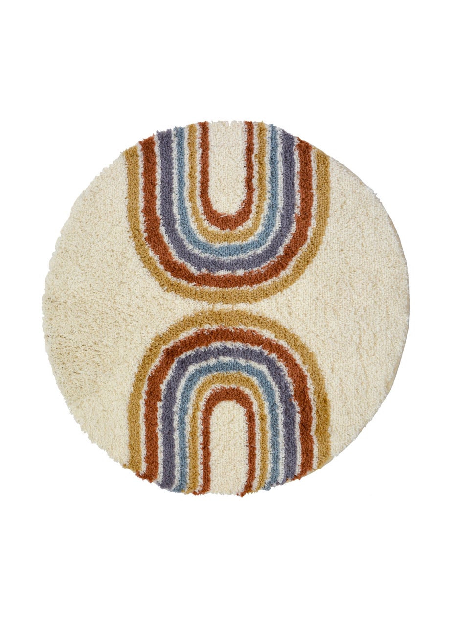 Homemaker Rainbow Circular Snug Rug