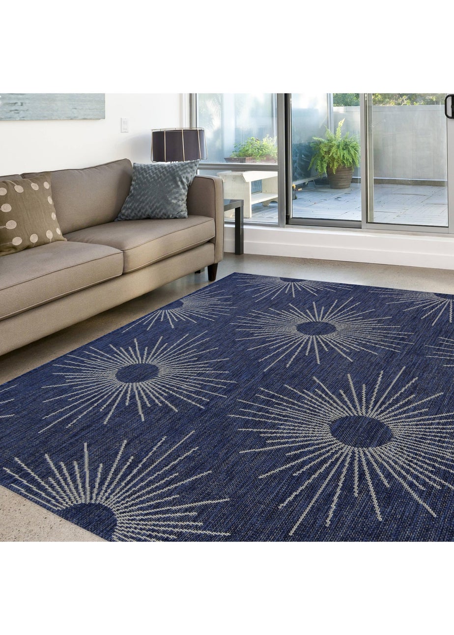 Homemaker County Navy Stars Rug