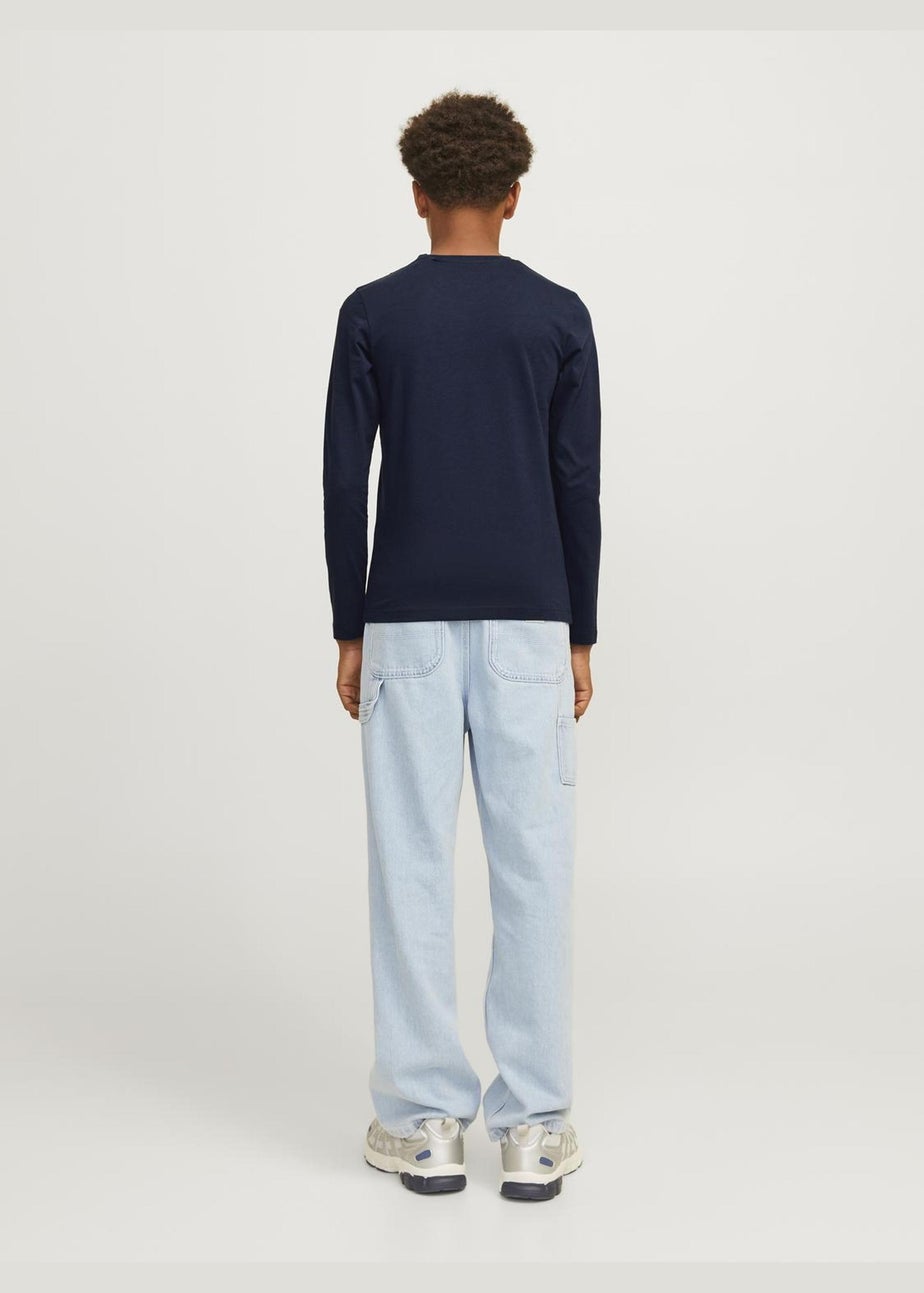 Jack & Jones Kids Navy Long Sleeve T-Shirt (8-16yrs)