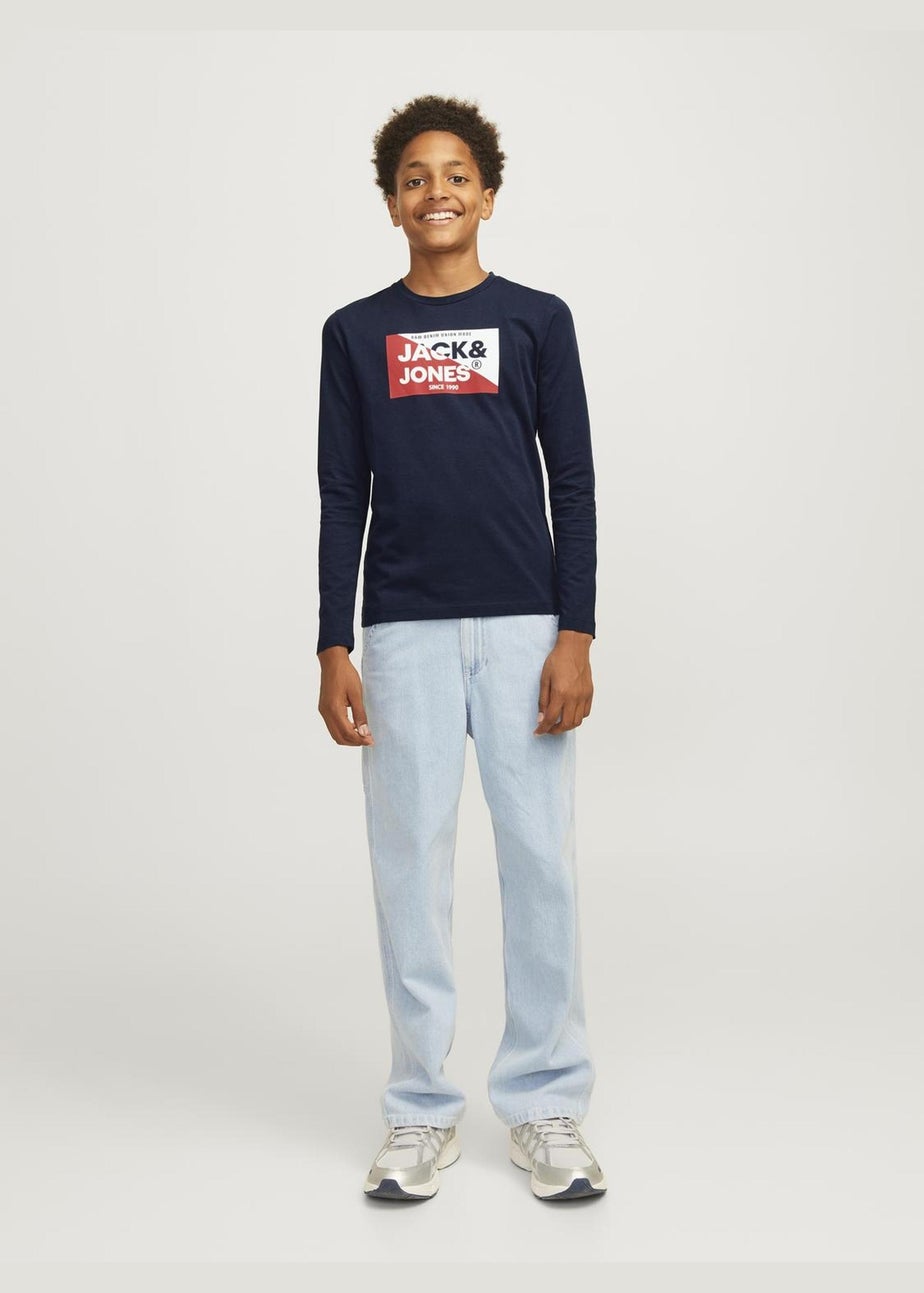 Jack & Jones Kids Navy Long Sleeve T-Shirt (8-16yrs)