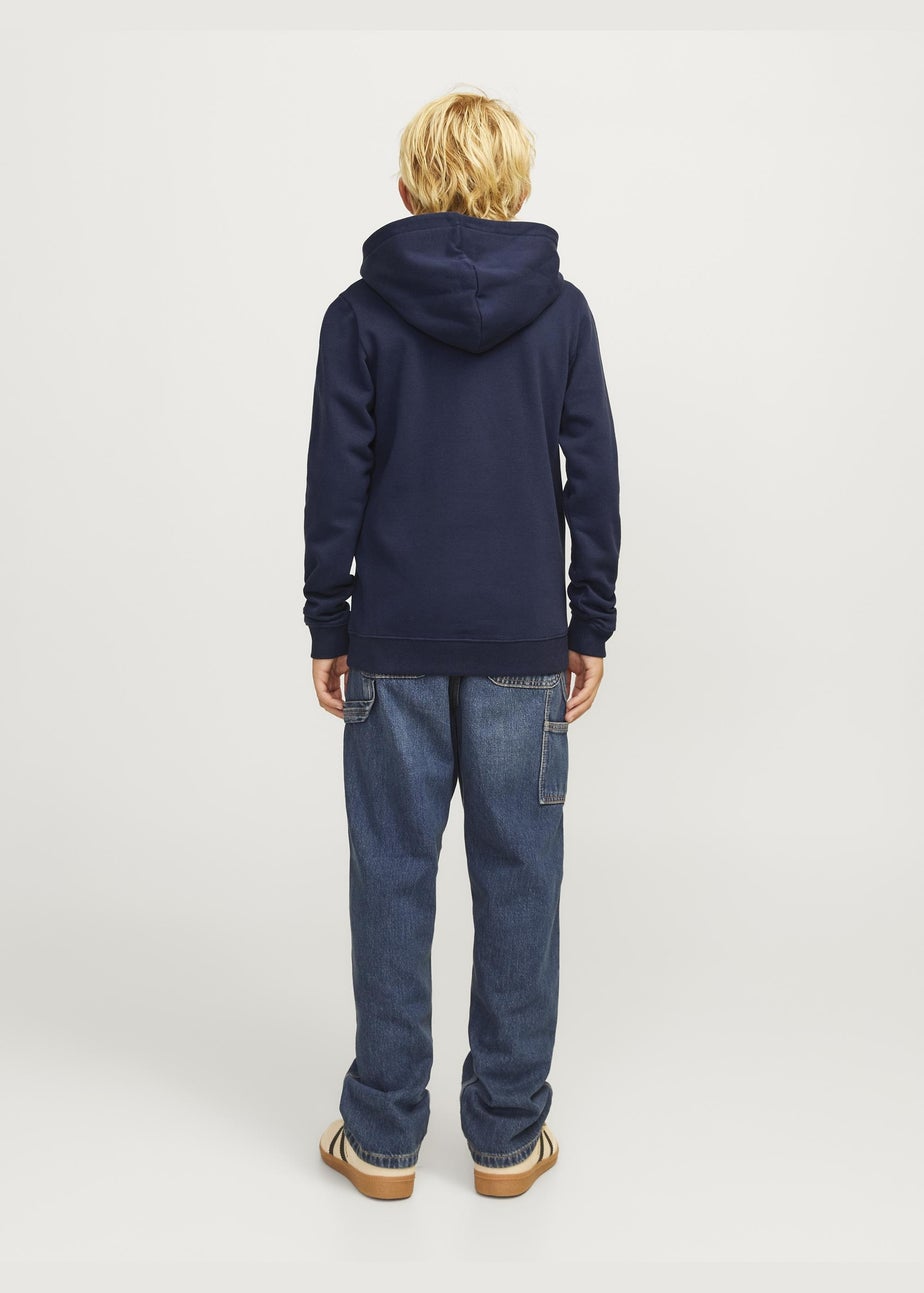 Jack & Jones Kids Navy Logo T-Shirt (6-16yrs)