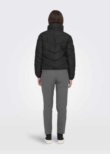 JDY Black Short Padded Jacket