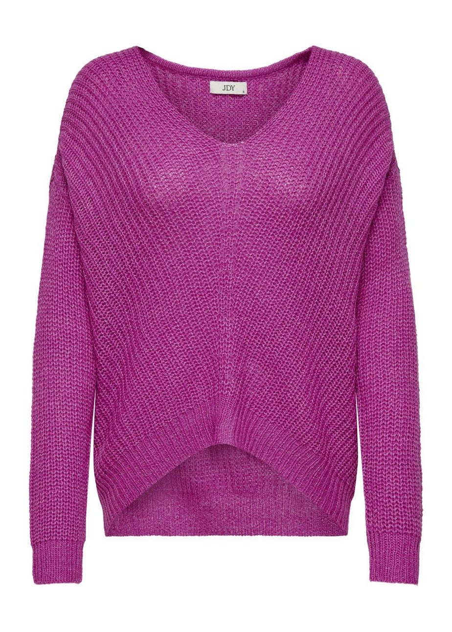 JDY Purple Knit Jumper