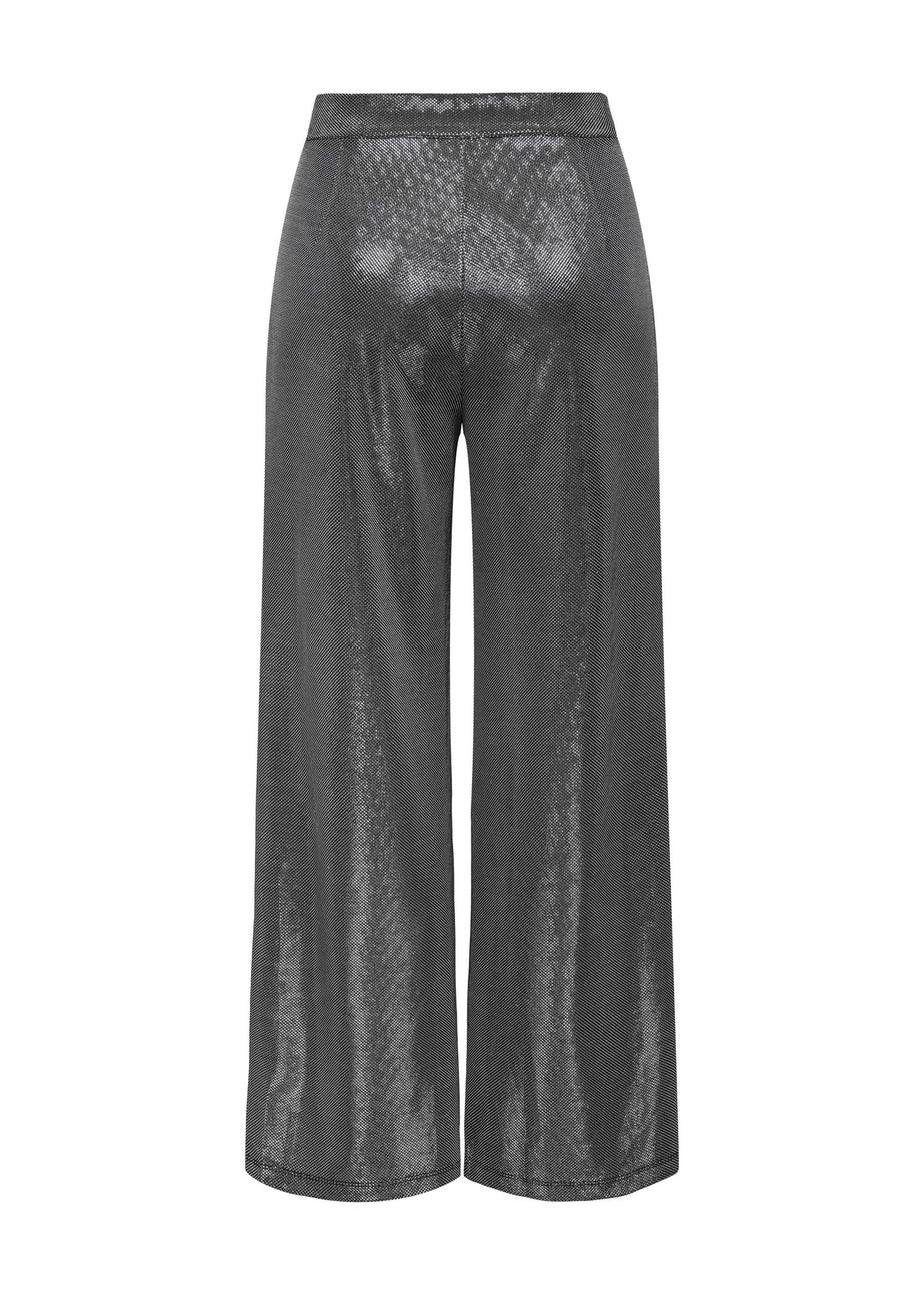JDY Silver Glitter Trousers