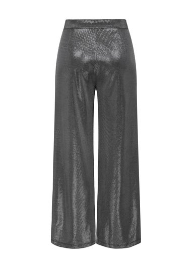 JDY Silver Glitter Trousers