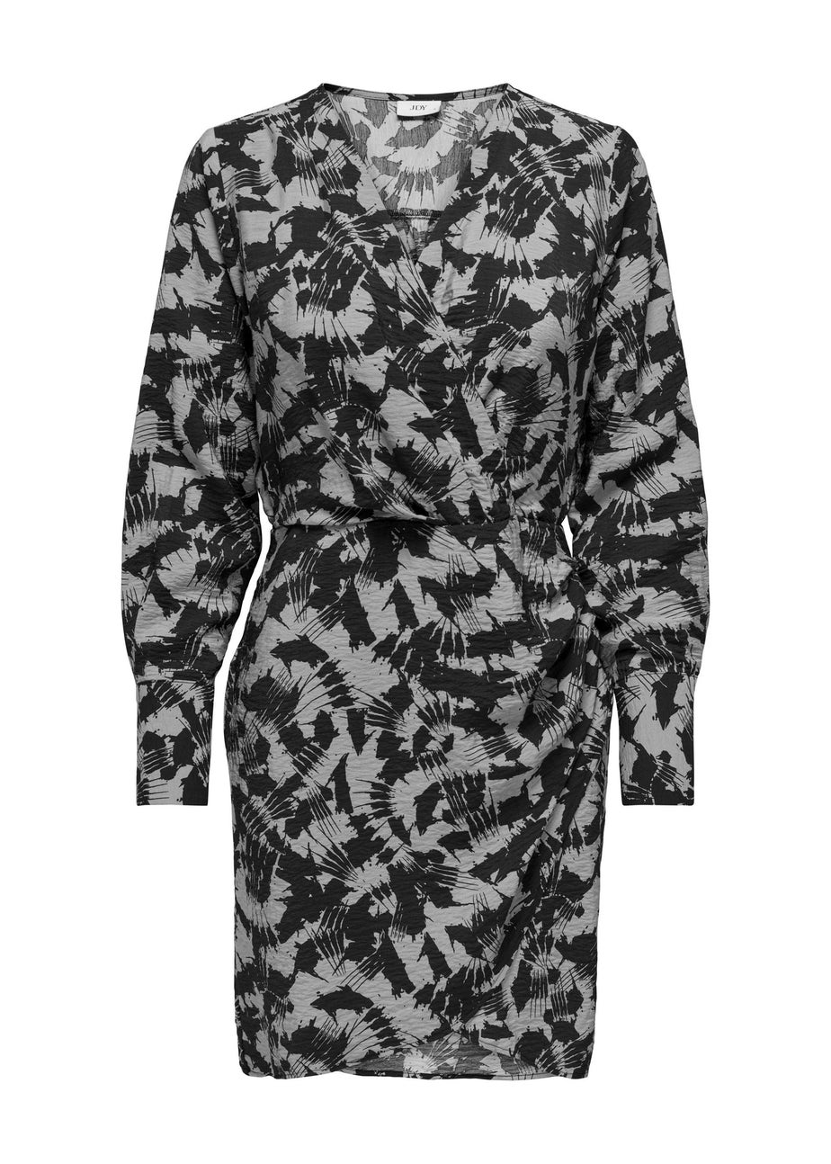 JDY Grey Wrap Dress