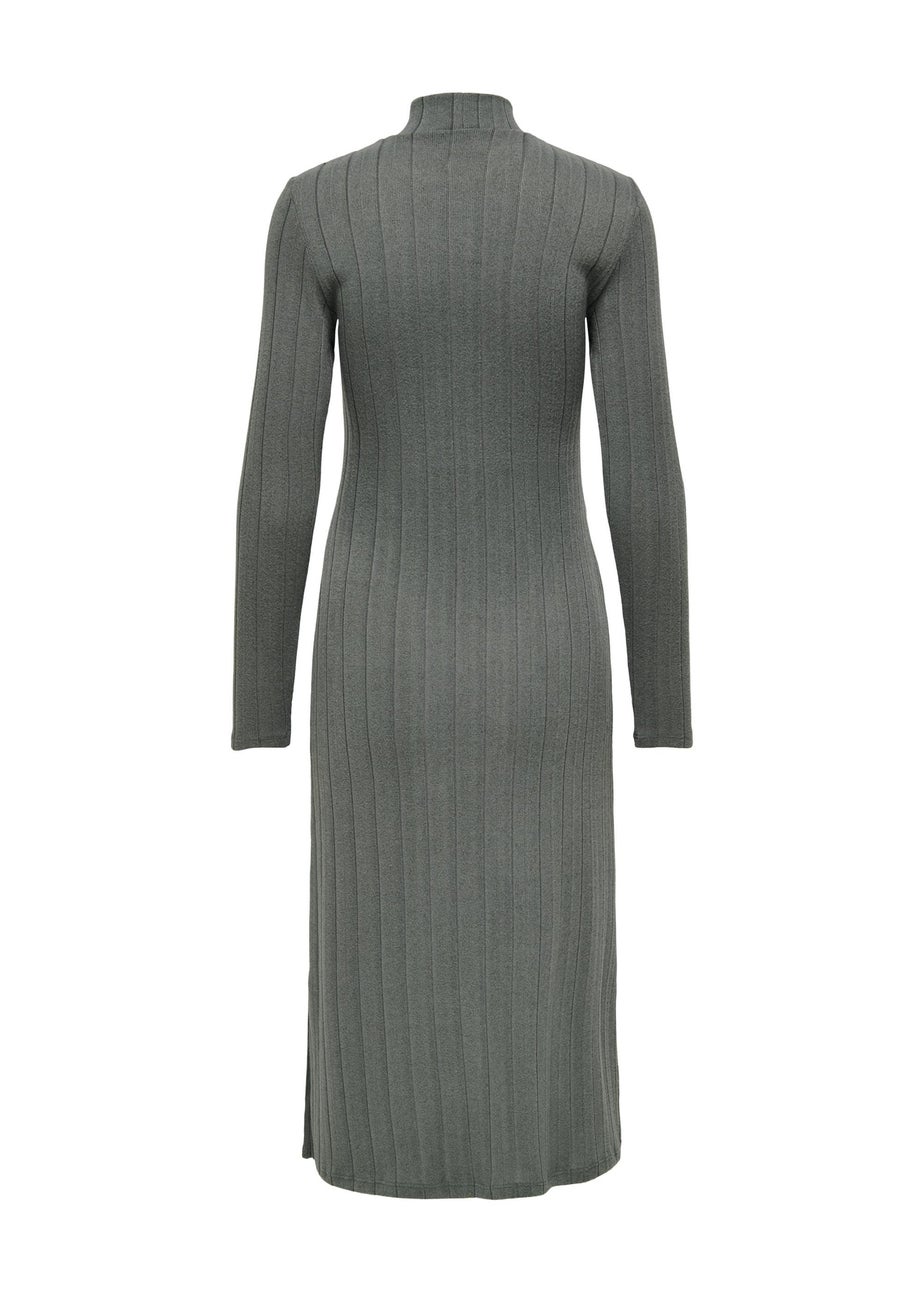 JDY Grey Turtleneck Dress