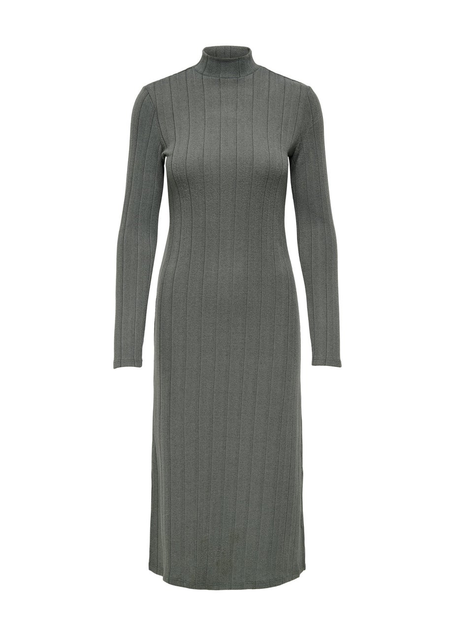 JDY Grey Turtleneck Dress