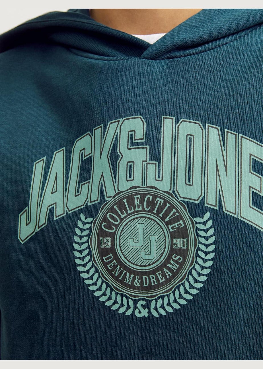 Jack & Jones Kids Teal Hoodie (10-16yrs)