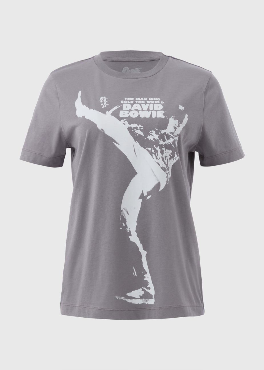 Grey David Bowie T-Shirt