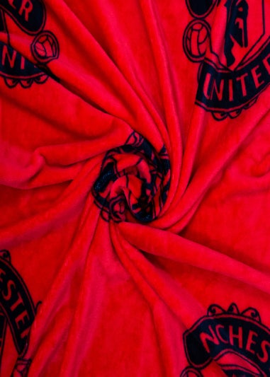 Manchester United FC Classic Fleece Throw (100 x 150cm)