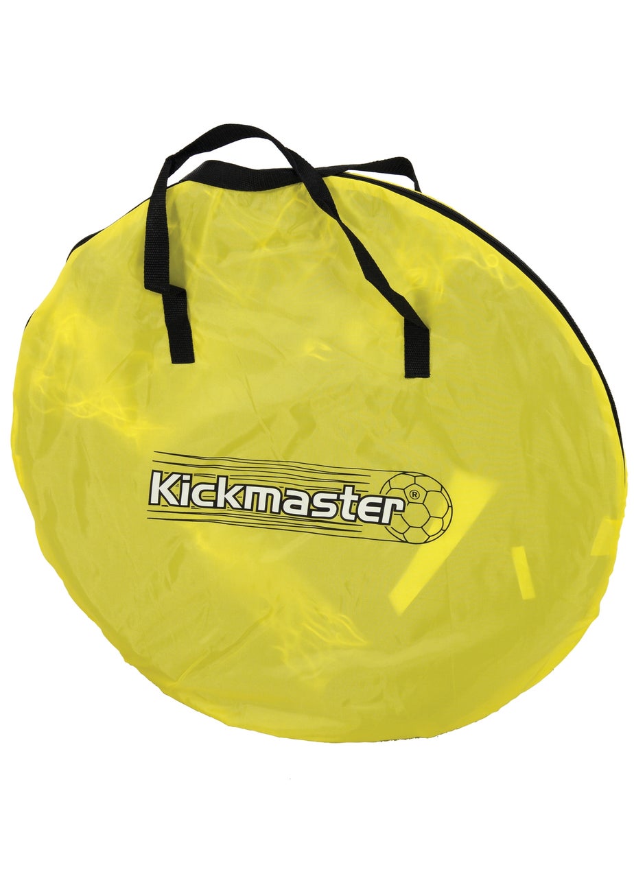Kickmaster Multi Colour Large Quick Up Goal & Target Shot