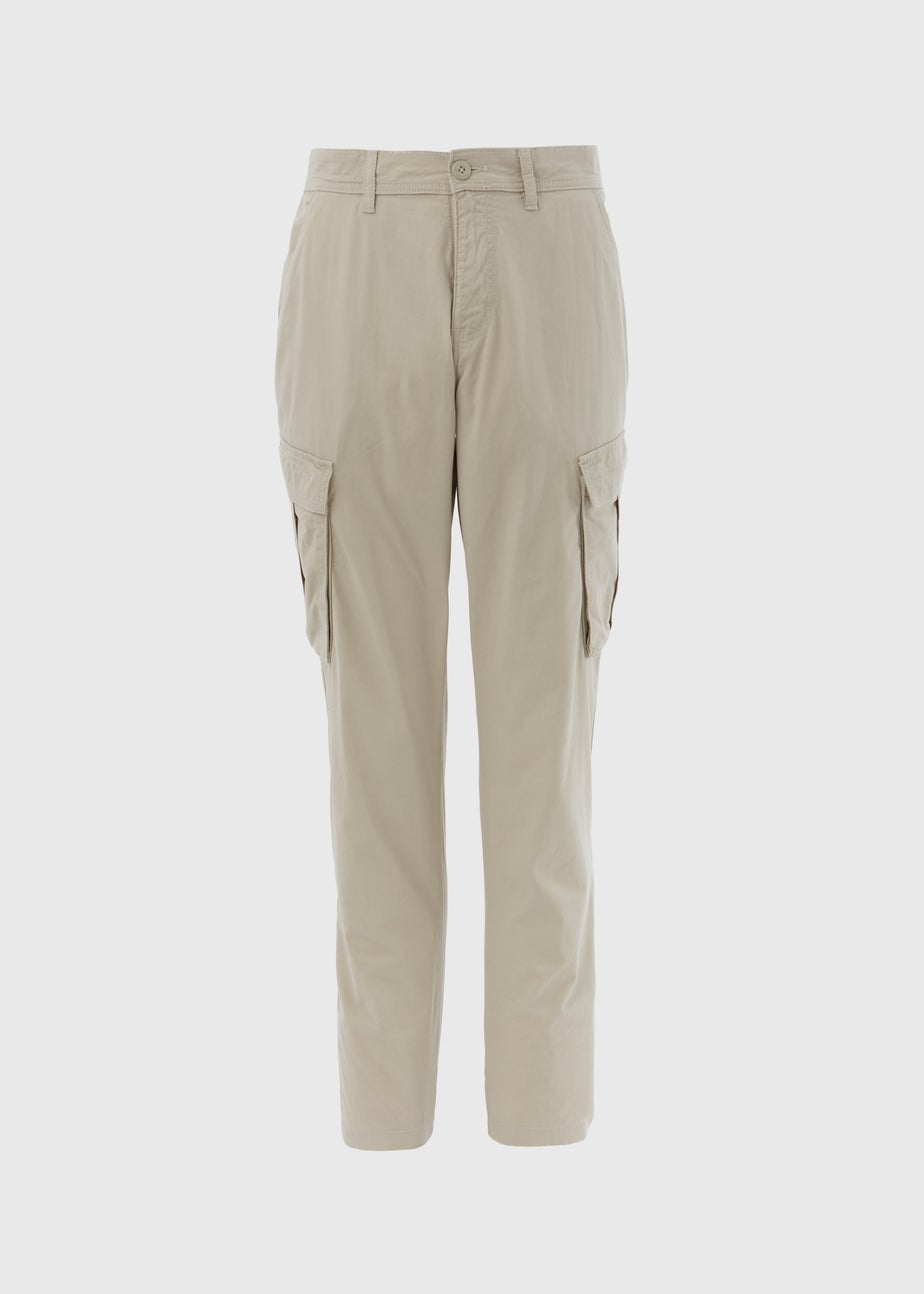 Stone Cargo Trousers