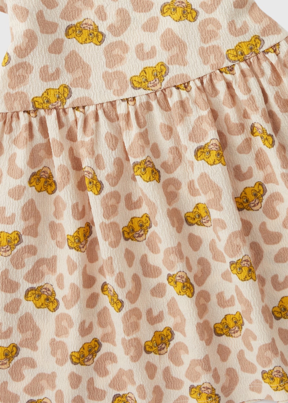 Disney Kids Brown Simba Dress (1-7yrs)