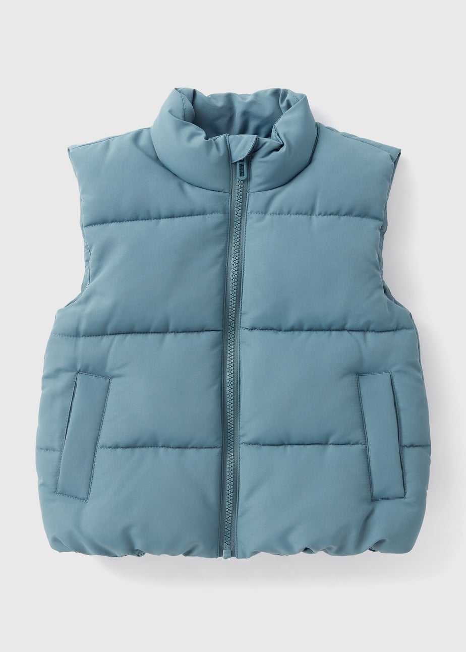 Boys Blue Padded Gilet (1-7yrs)