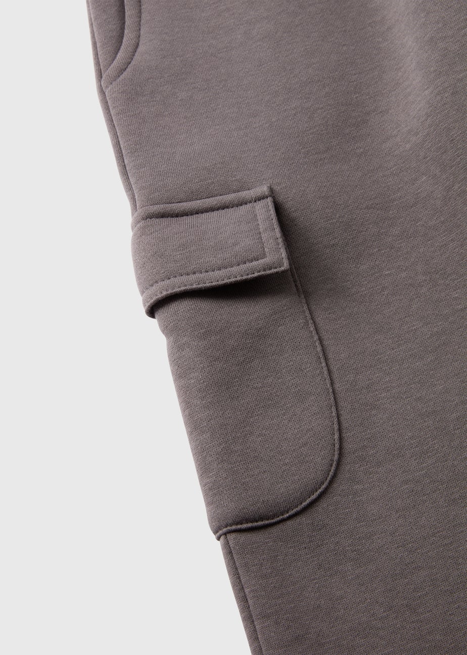 Boys Charcoal Cargo Jogging Bottoms (7-15yrs)