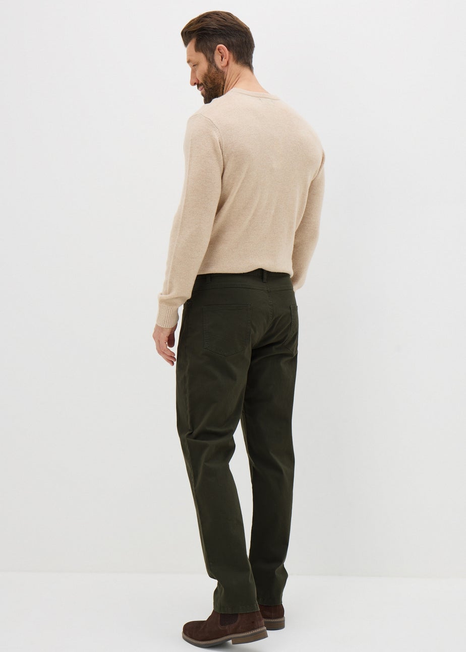 Lincoln Khaki 5 Pocket Trousers