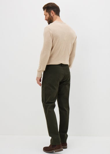 Lincoln Khaki 5 Pocket Trousers