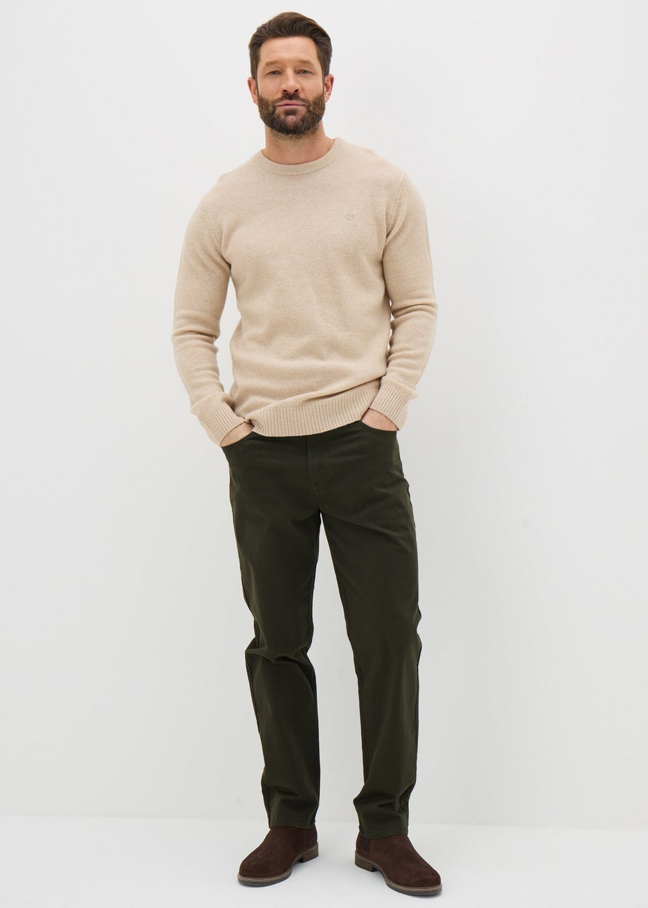 Lincoln Khaki 5 Pocket Trousers