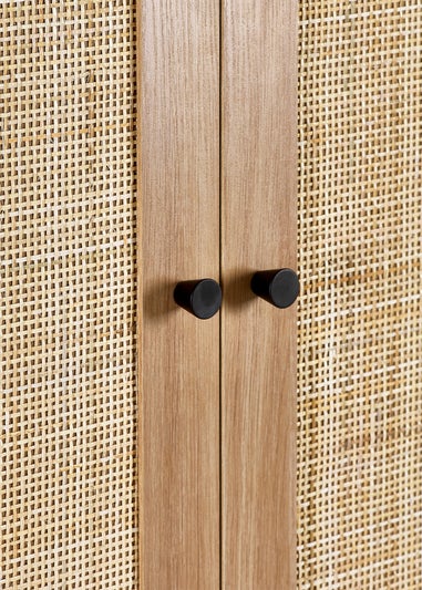 Julian Bowen Padstow Wardrobe Brown (190 x 80 x 56cm)