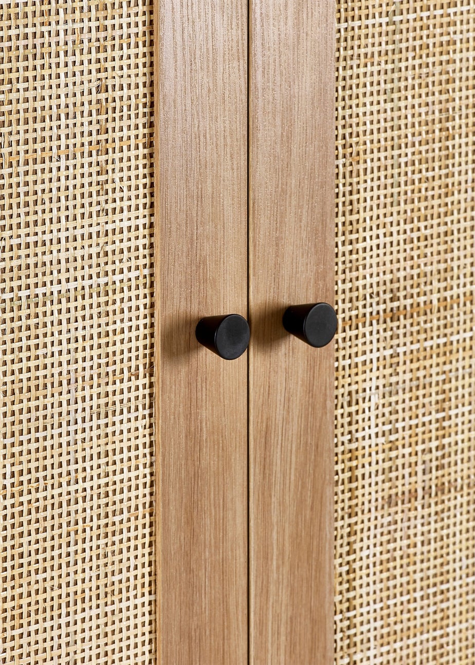 Julian Bowen Padstow Wardrobe Brown (190 x 80 x 56cm)