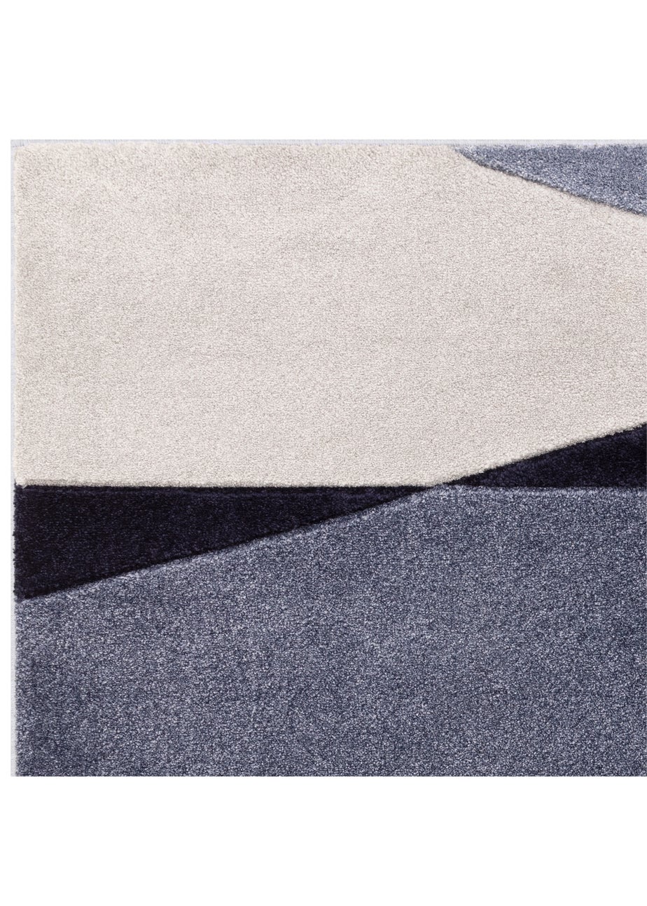 Asiatic Sketch Segment Blue Rug