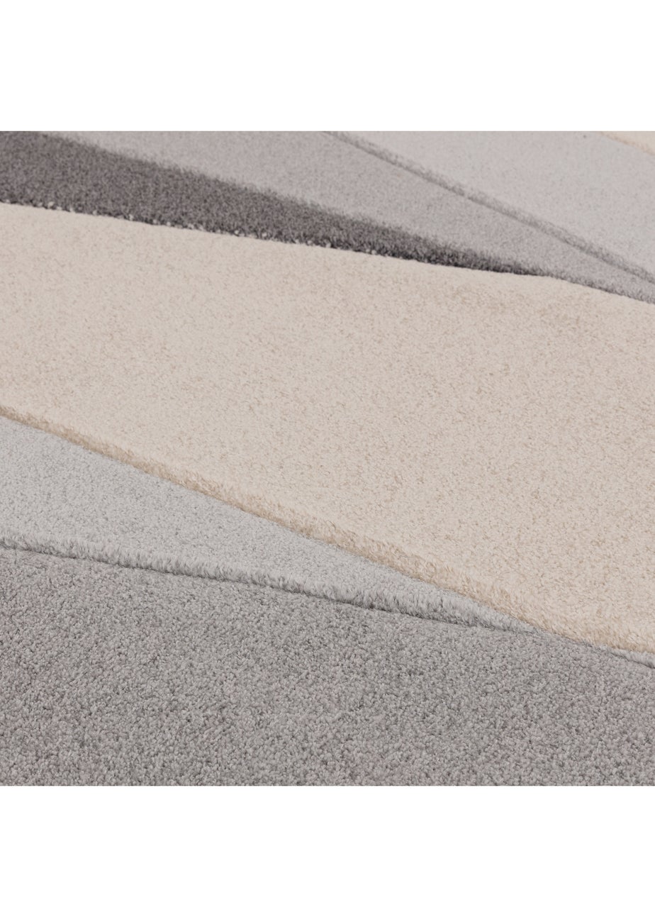 Asiatic Sketch Segment Grey Rug