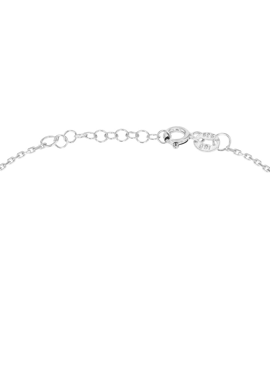 Golden Moments Sterling Silver CZ Butterfly Bracelet
