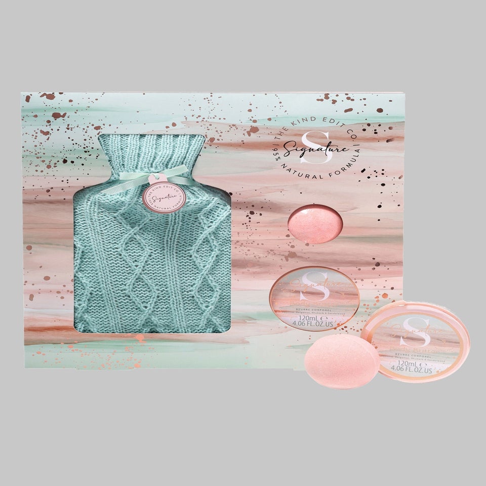 Kind Edit Co Signature Hot Water Bottle Gift Set
