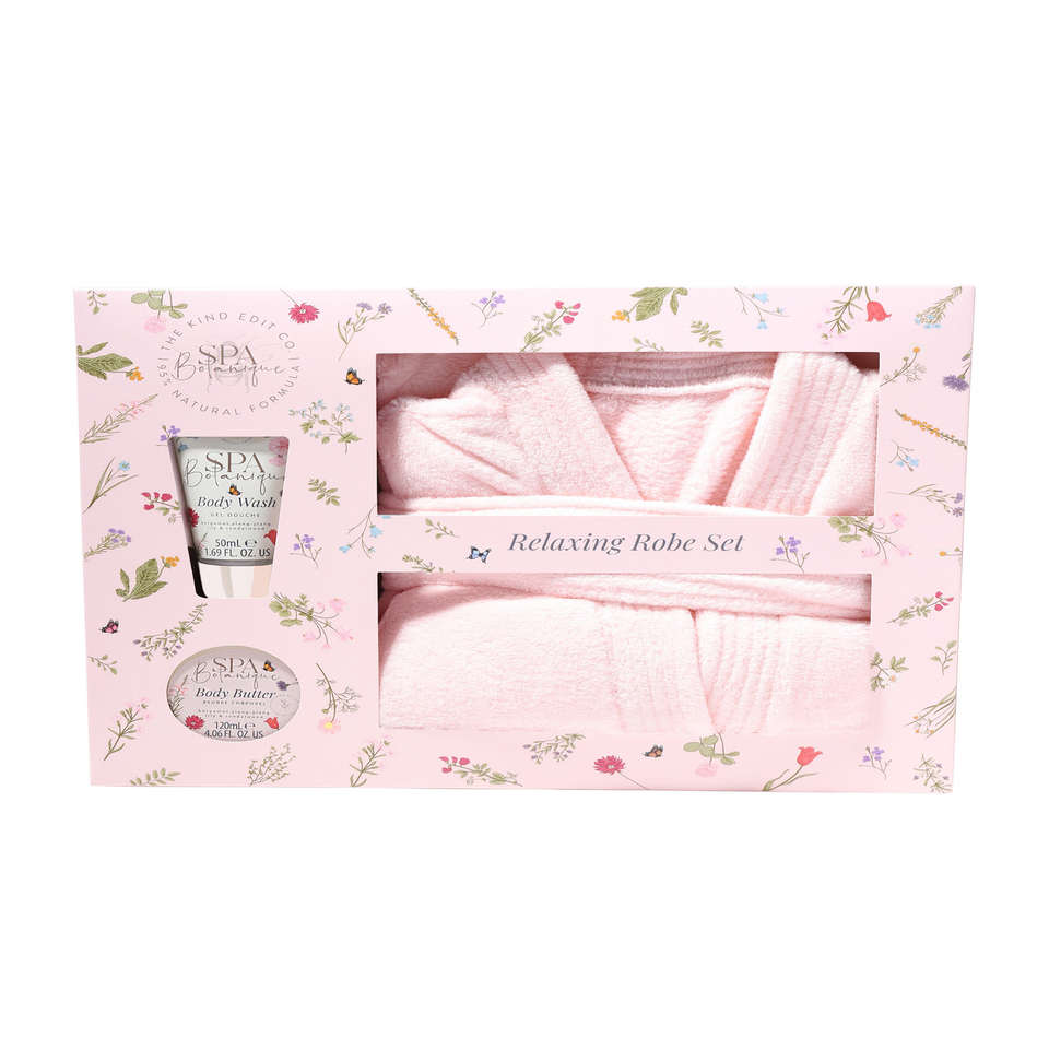 Kind Edit Co Spa Botanique Robe Gift Set