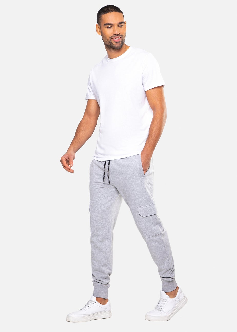 Threadbare Grey Cargo Style Joggers