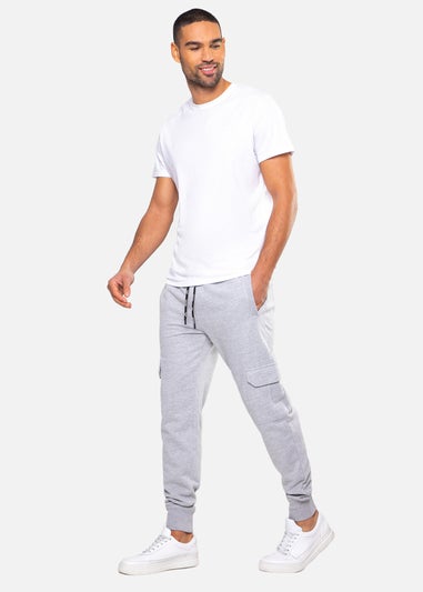 Threadbare Grey Cargo Style Joggers
