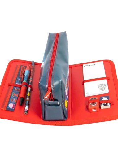 Spider-Man Red/Blue Sketch Pencil Case Set (Pack of 7)