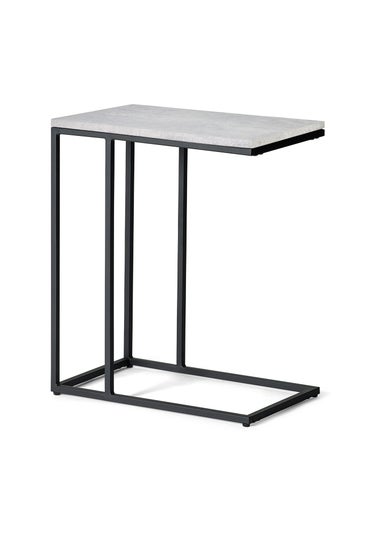 Julian Bowen Black Staten Drinks Table (60 x 30 x 50cm)