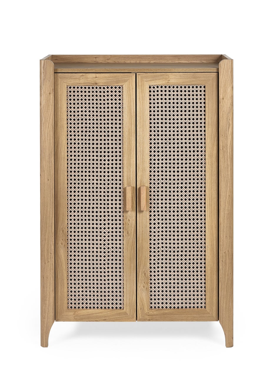 Julian Bowen Brown Sydney Shoe Cupboard