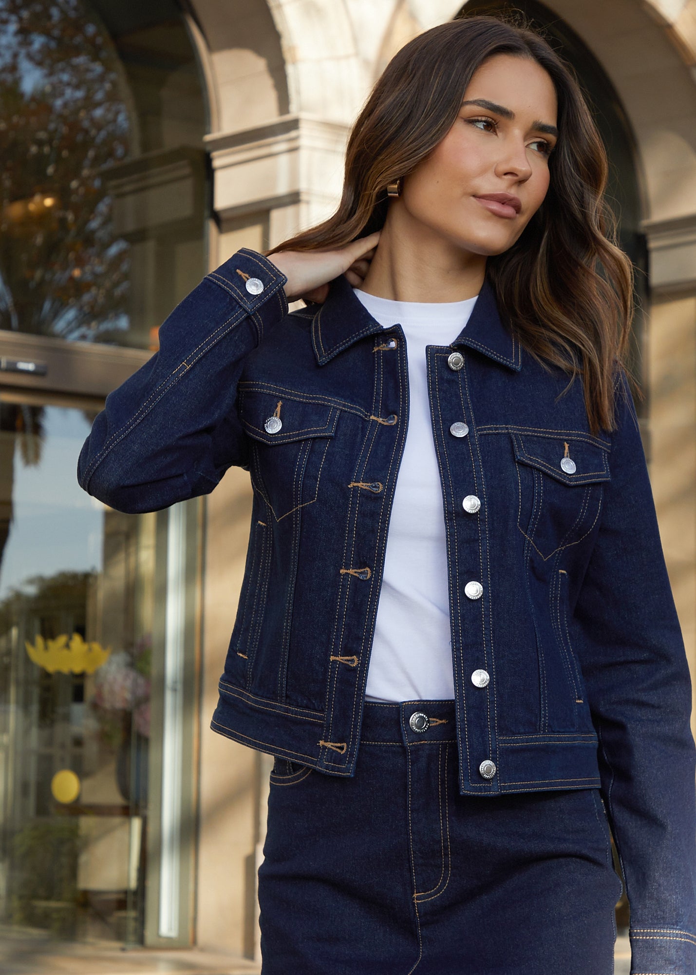 Threadbare Indigo Rome Classic Denim Jacket - Matalan