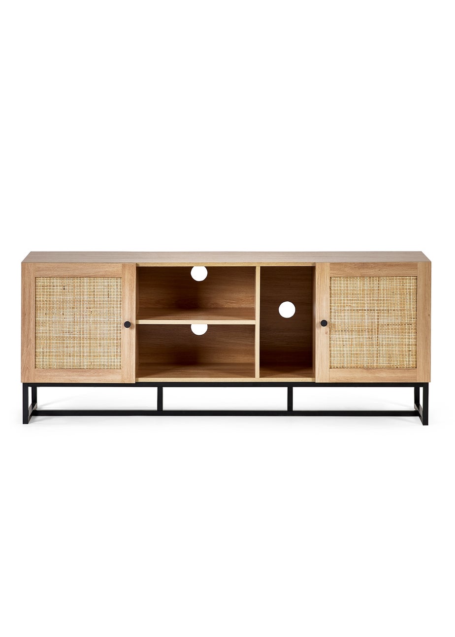 Julian Bowen Brown Padstow Tv Unit (60 x 150 x 40cm)