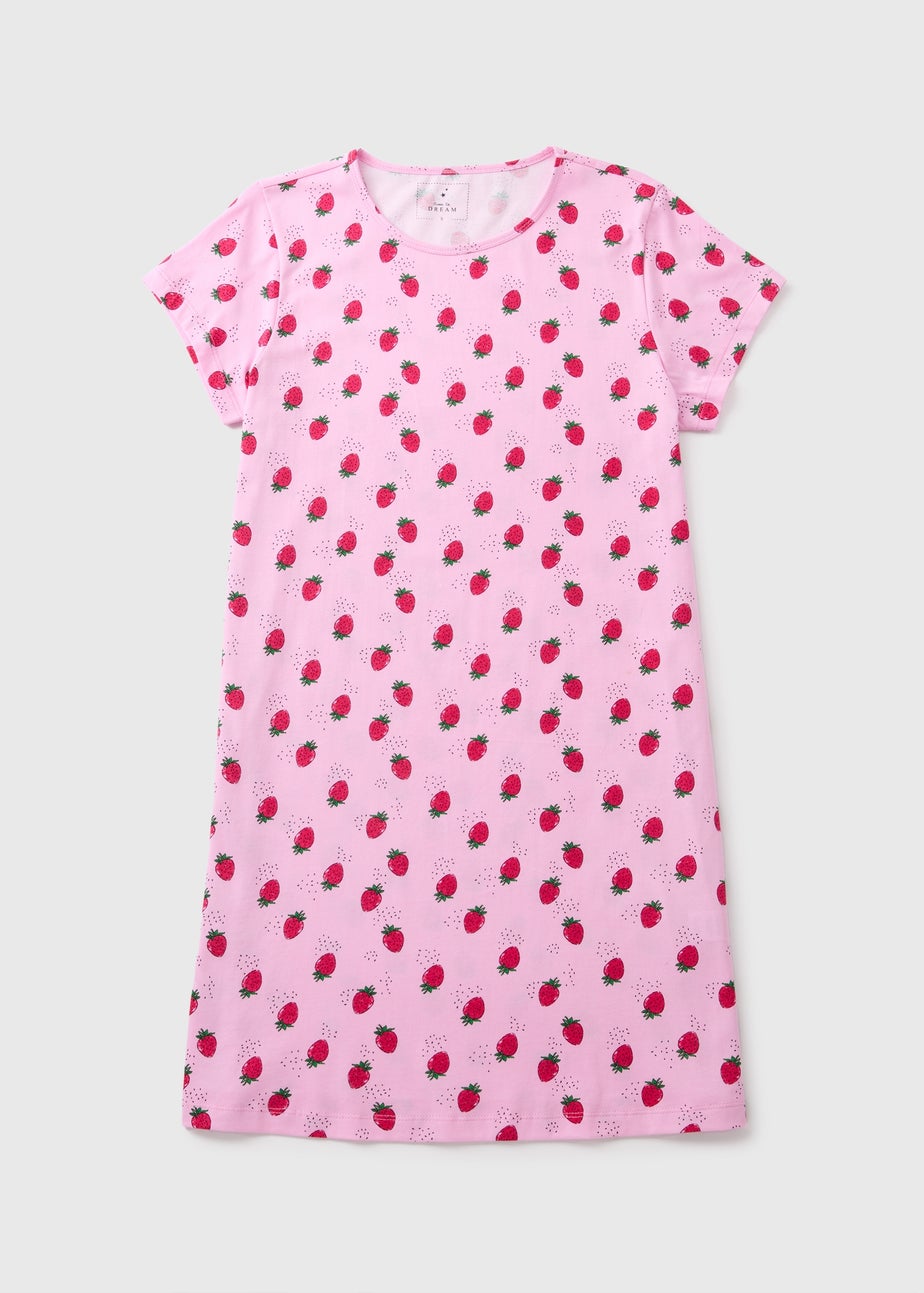 Pink Strawberry Nightie