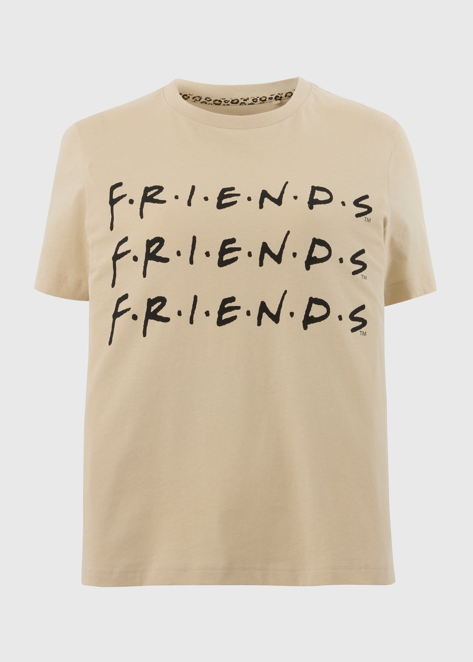 Cream Friends Graphic T-Shirt