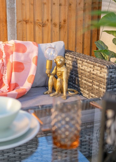 ValueLights Gold George Solar Light