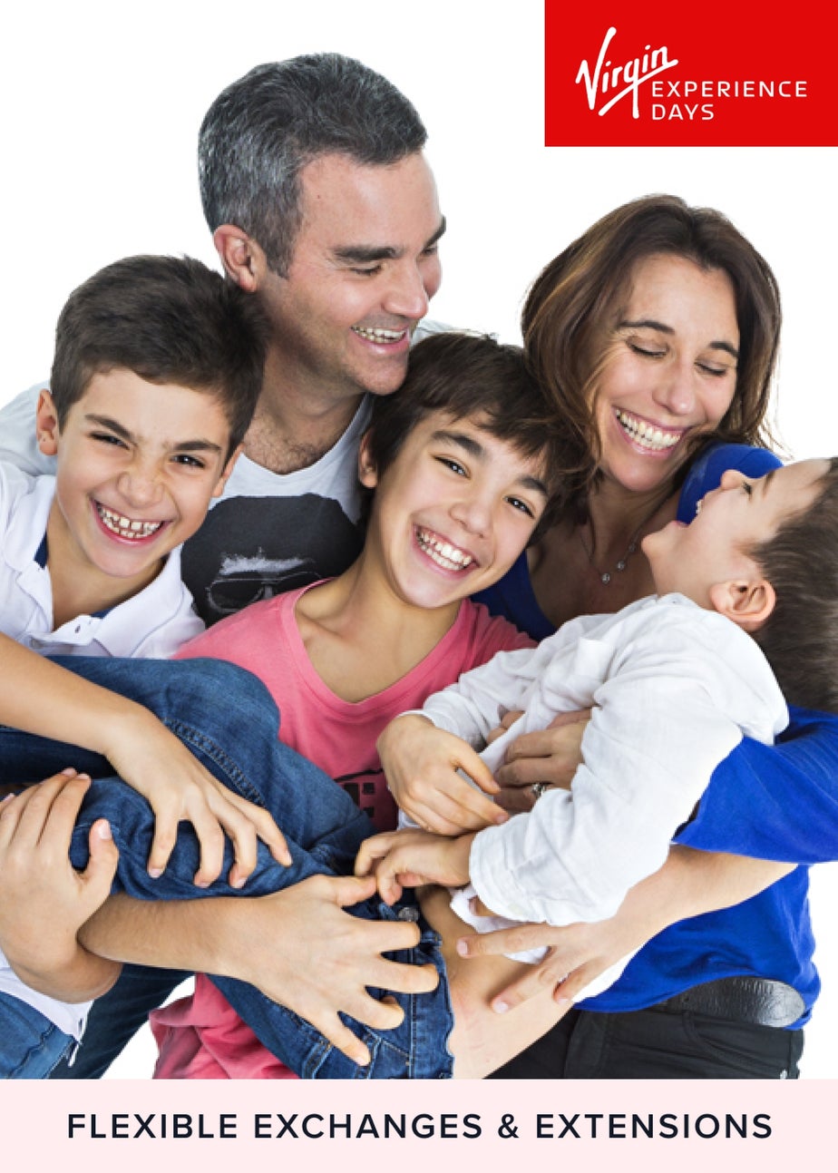 Virgin Experience Days Venture Studios Family Photoshoot Experience with Image and Frame