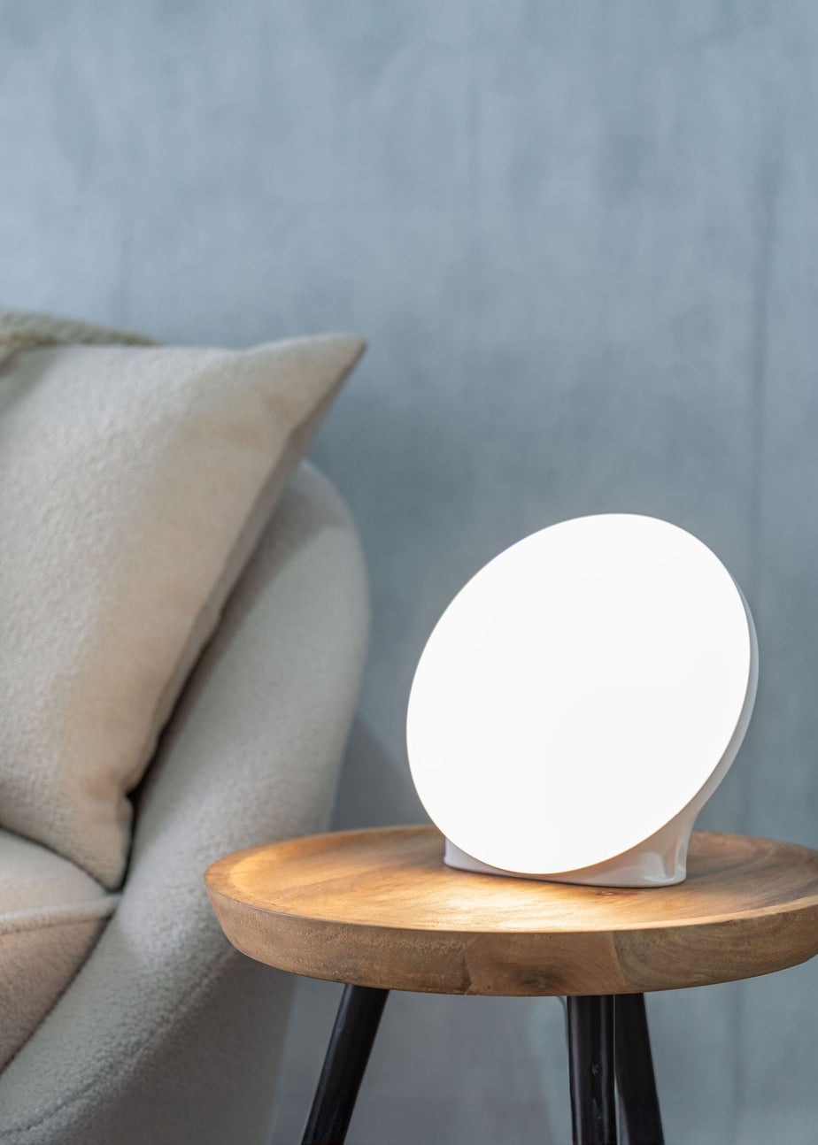 ValueLights White Daylight Wellness Therapy SAD Lamp (22cm x 24cm x 13cm)