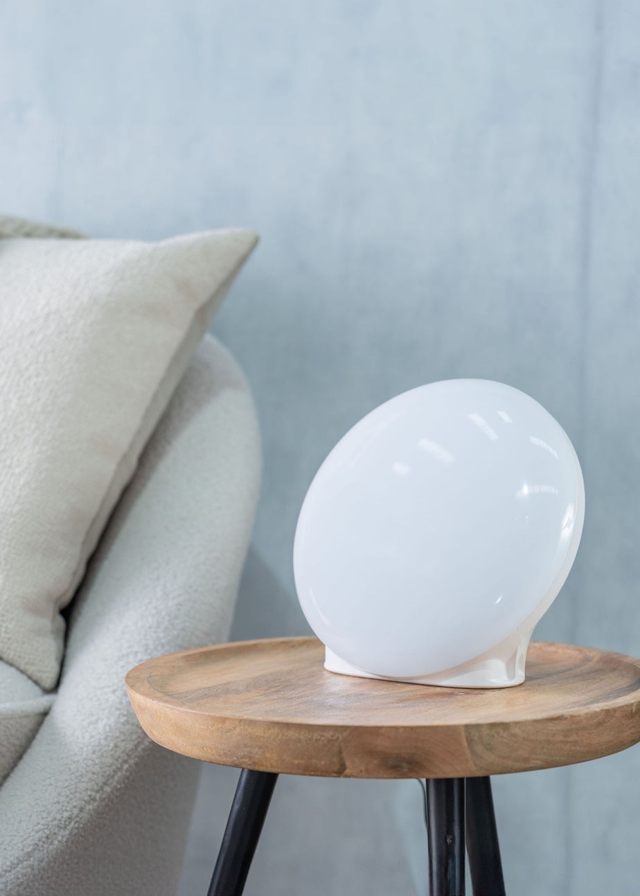 ValueLights White Daylight Wellness Therapy SAD Lamp (22cm x 24cm x 13cm)