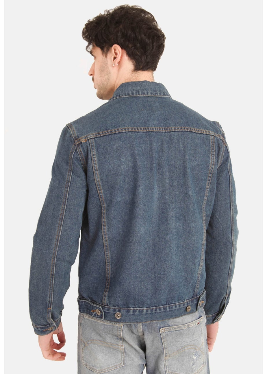 Duke Blue Trucker Western Denim Kingsize Jacket