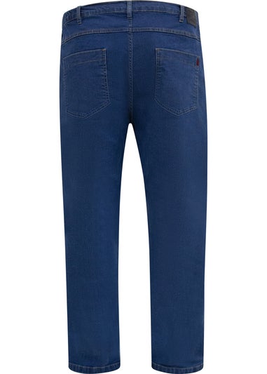 Duke Blue London Bailey Elasticated Waist Kingsize Jeans