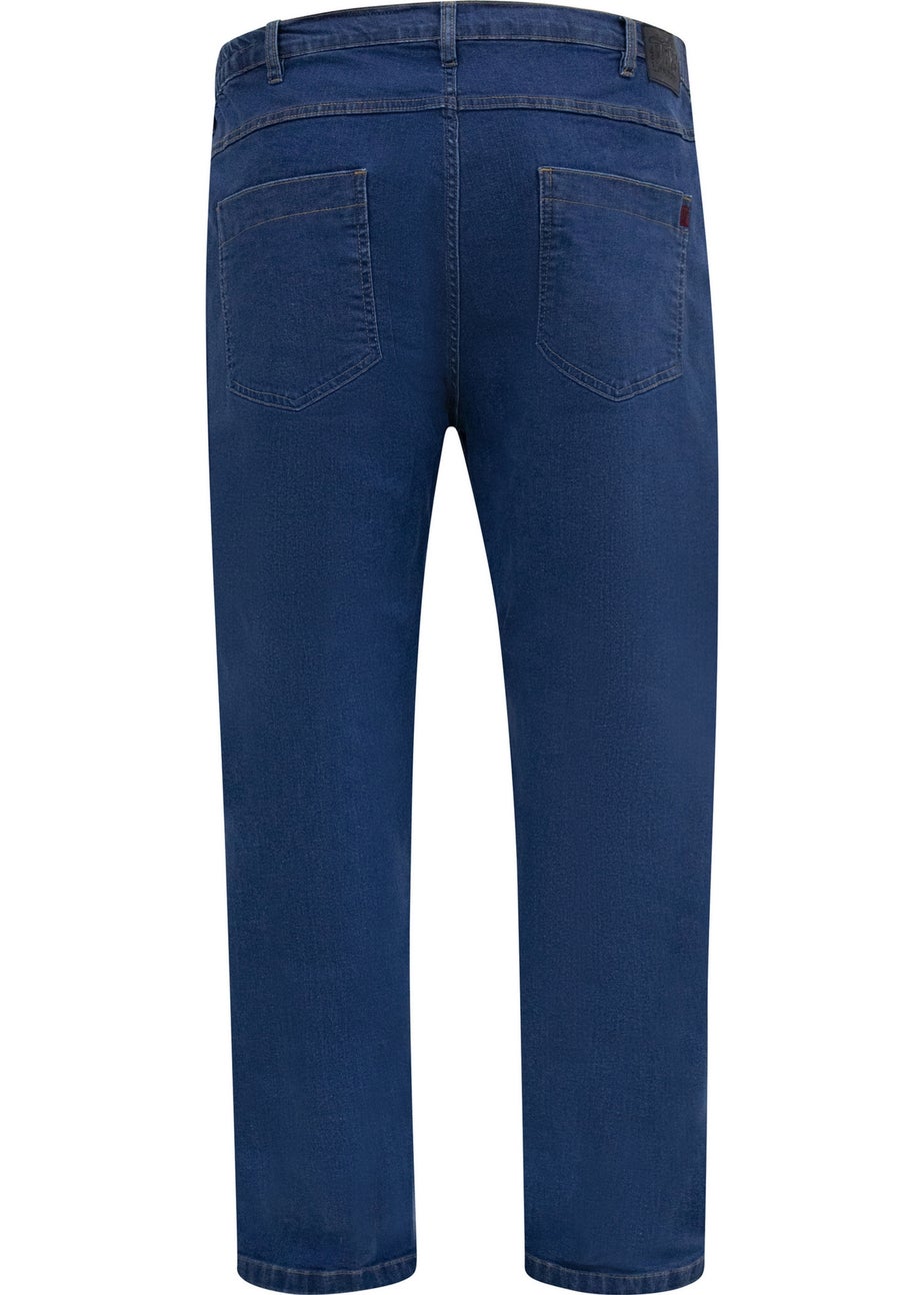 Duke Blue London Bailey Elasticated Waist Kingsize Jeans